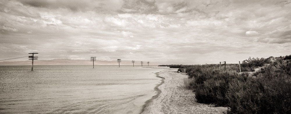 Salton Sea Telephone Poles